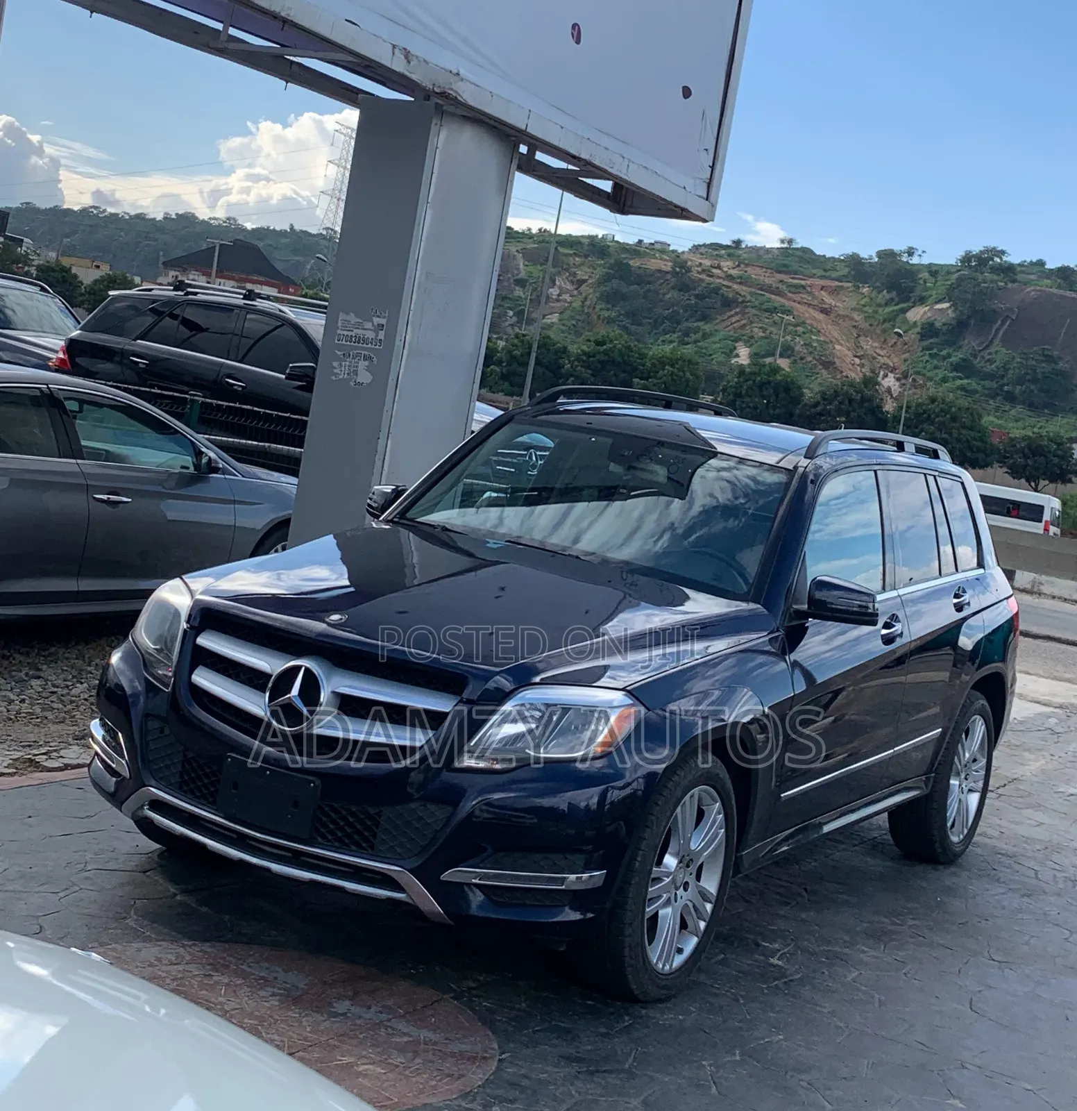 Mercedes-Benz GLK-Class 2014 Blue