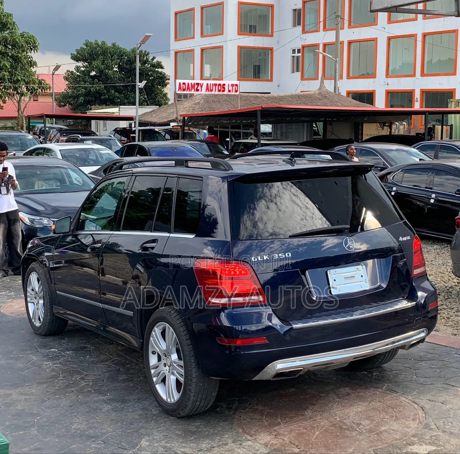 Mercedes-Benz GLK-Class 2014 Blue