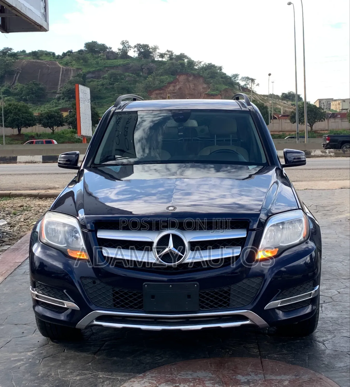 Mercedes-Benz GLK-Class 2014 Blue