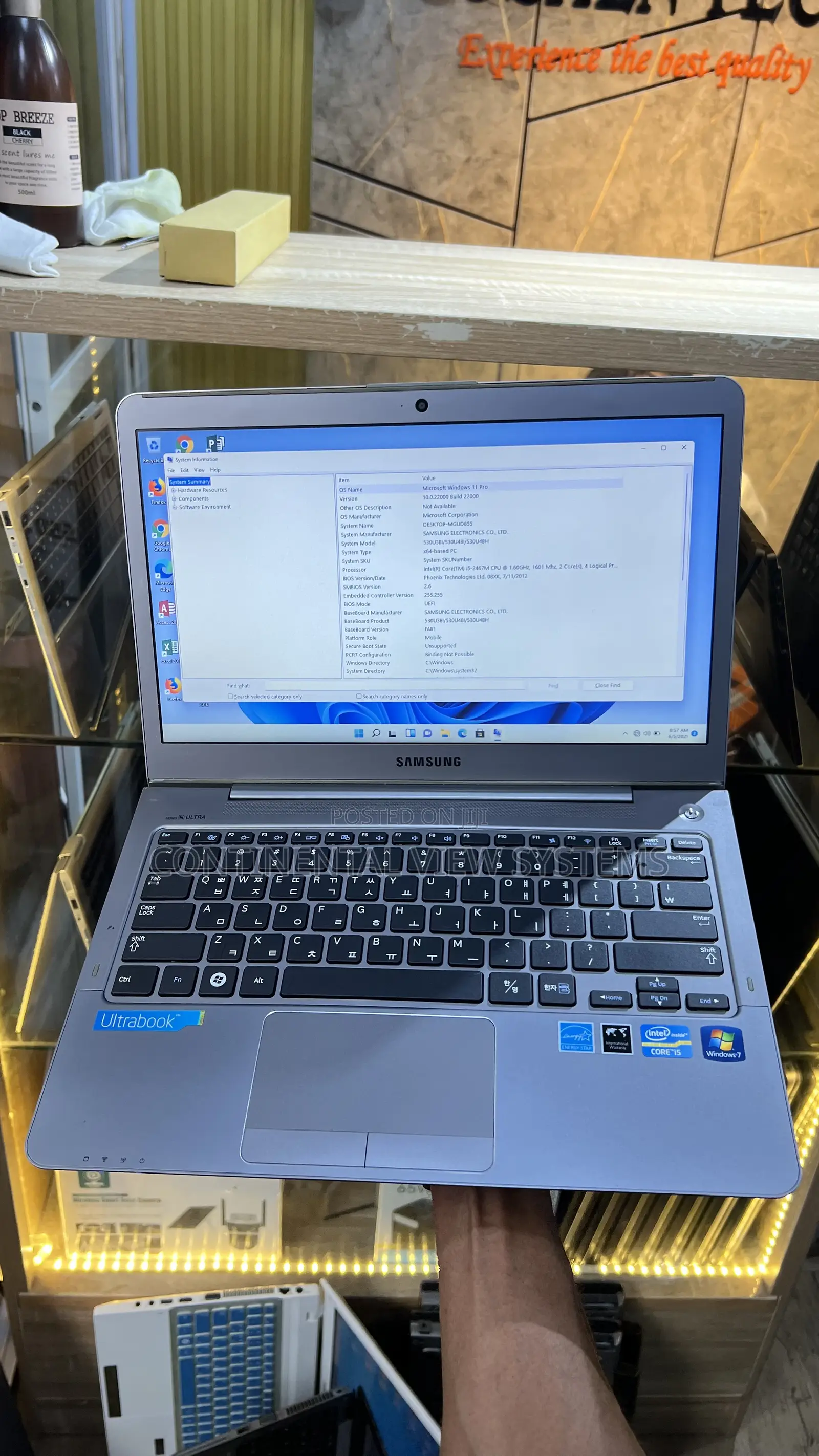Laptop Samsung Ativ 8GB Intel Core i5 HDD 500GB