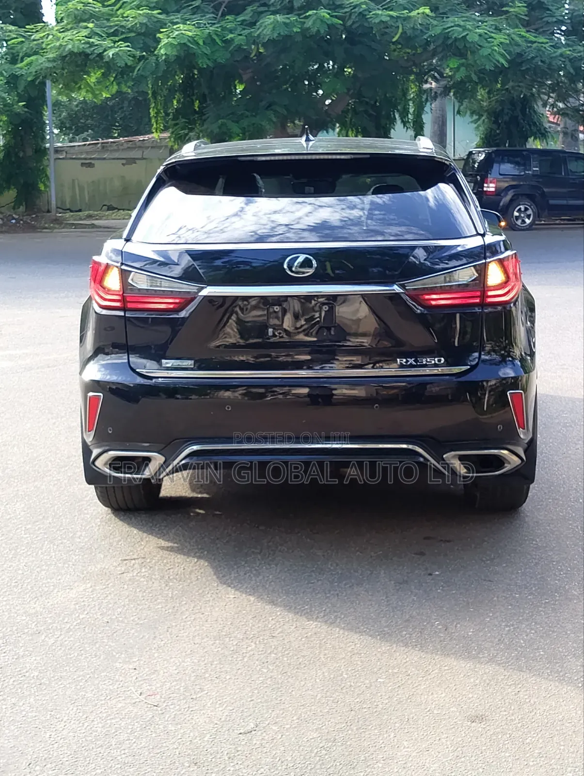Lexus RX 350 F Sport AWD 2017 Black