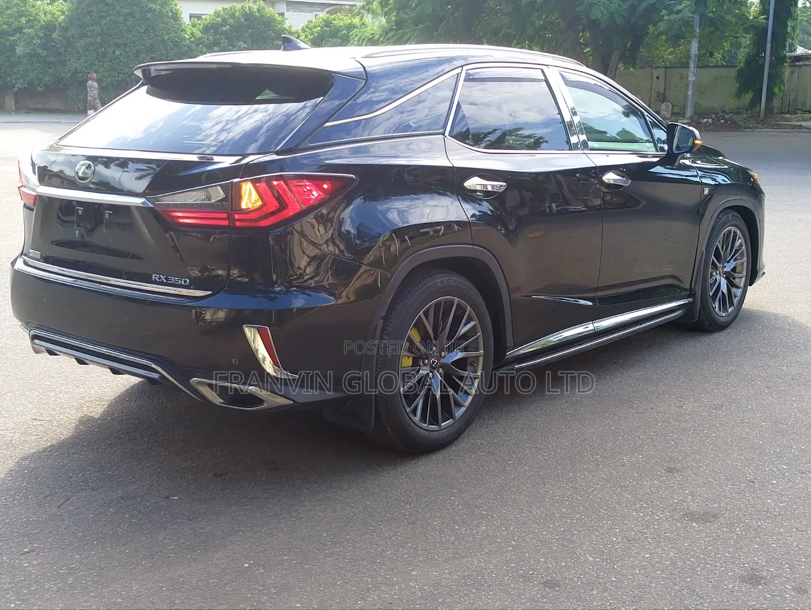Lexus RX 350 F Sport AWD 2017 Black