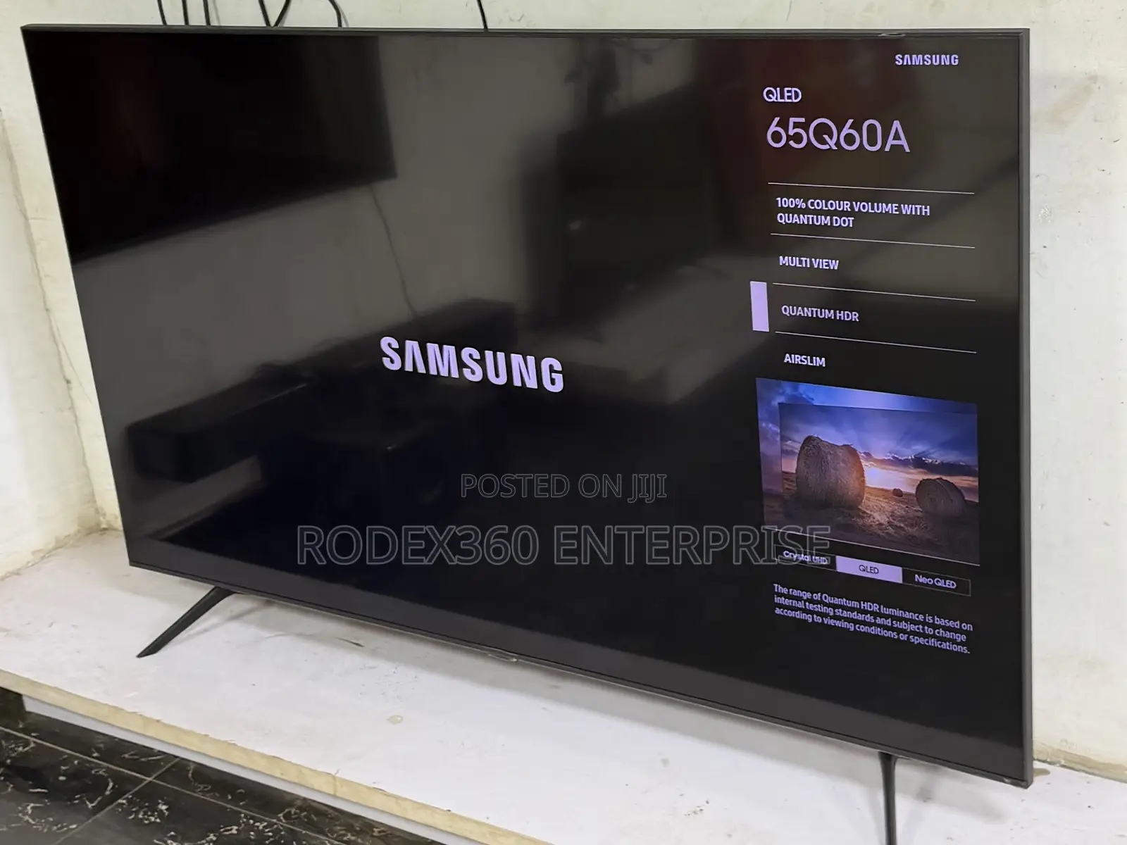 65-Inch Samsung QLED Smart TV