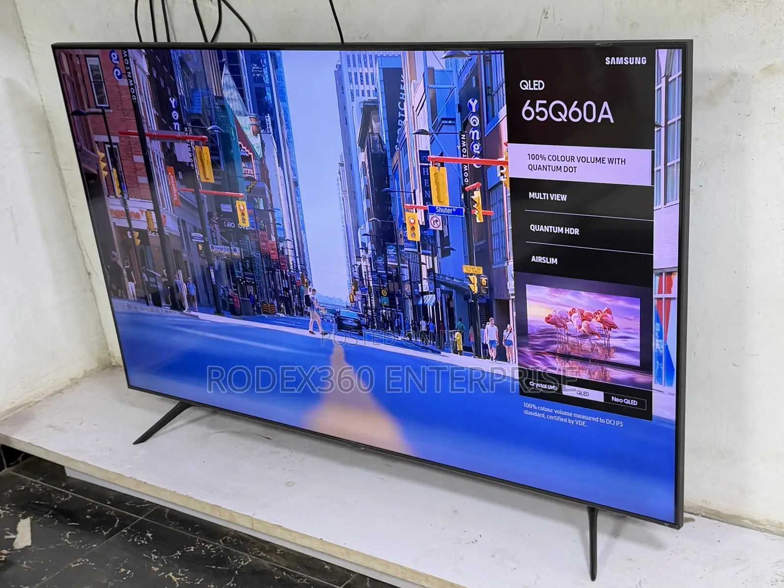 65-Inch Samsung QLED Smart TV