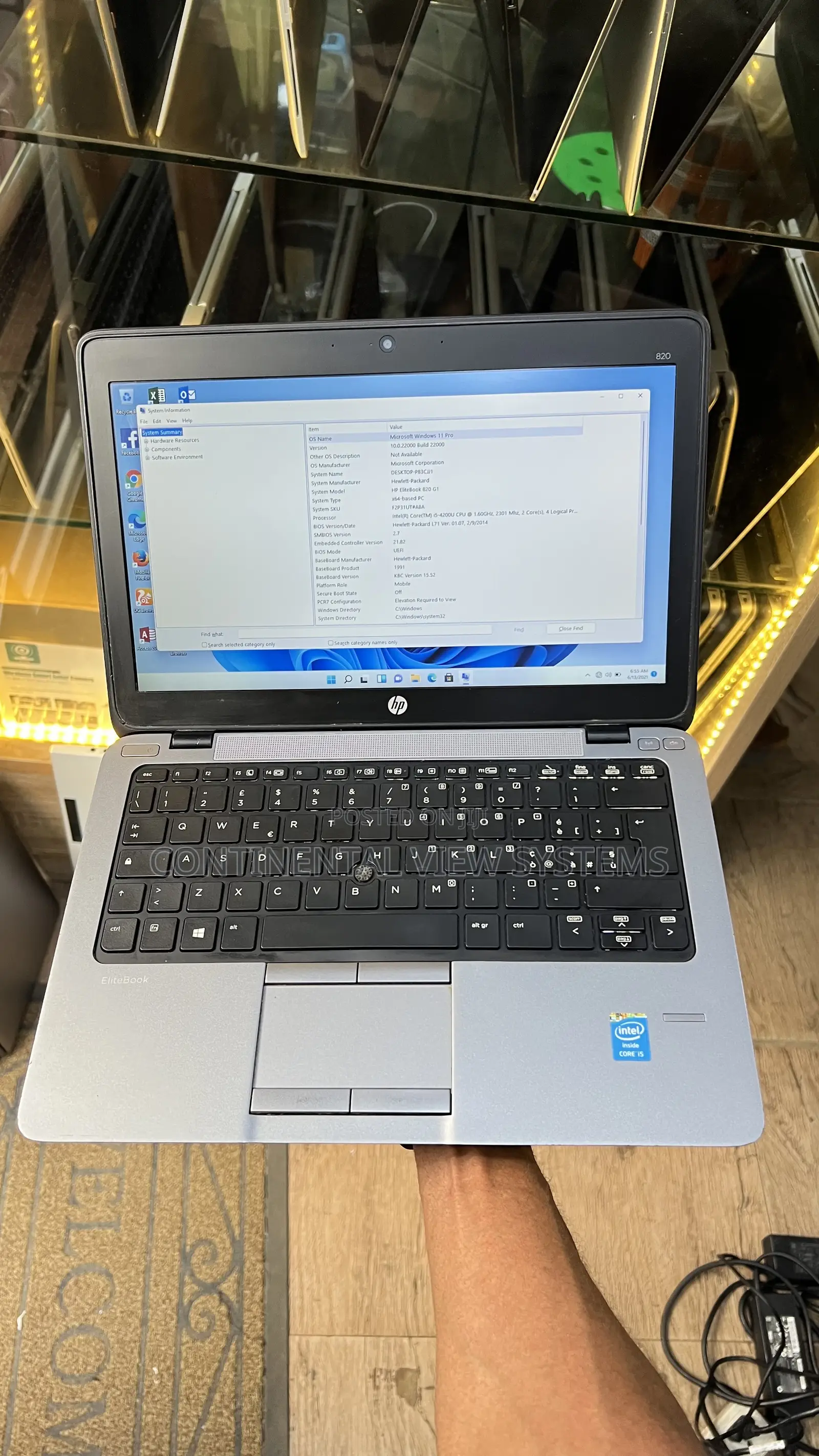 Laptop HP EliteBook 820 G1 8GB Intel Core i5 HDD 250GB