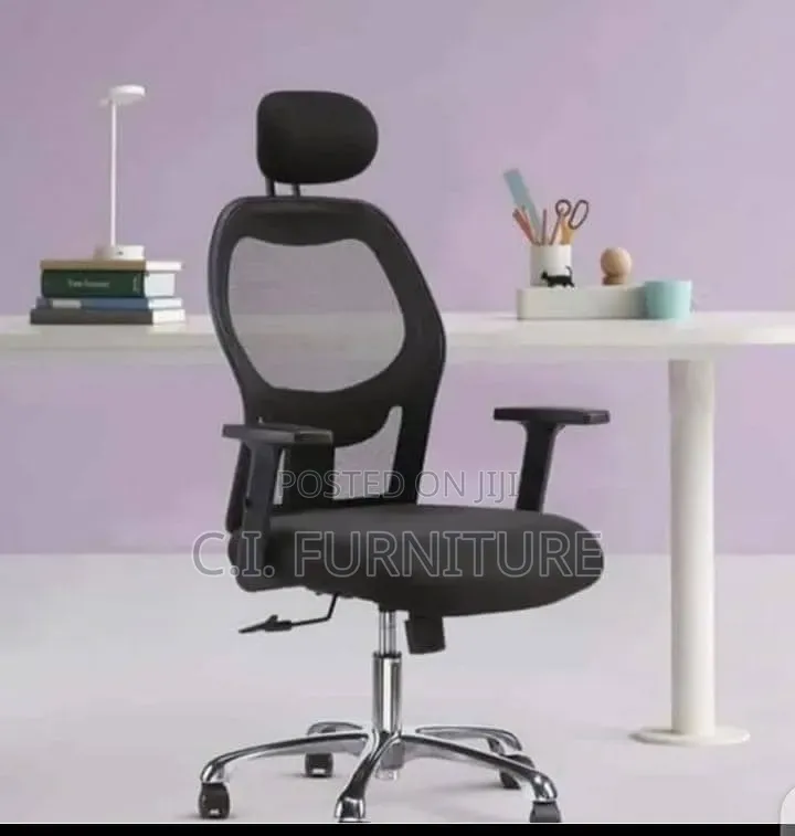 Good Executive Office Chair With Back Support and Hard Rest