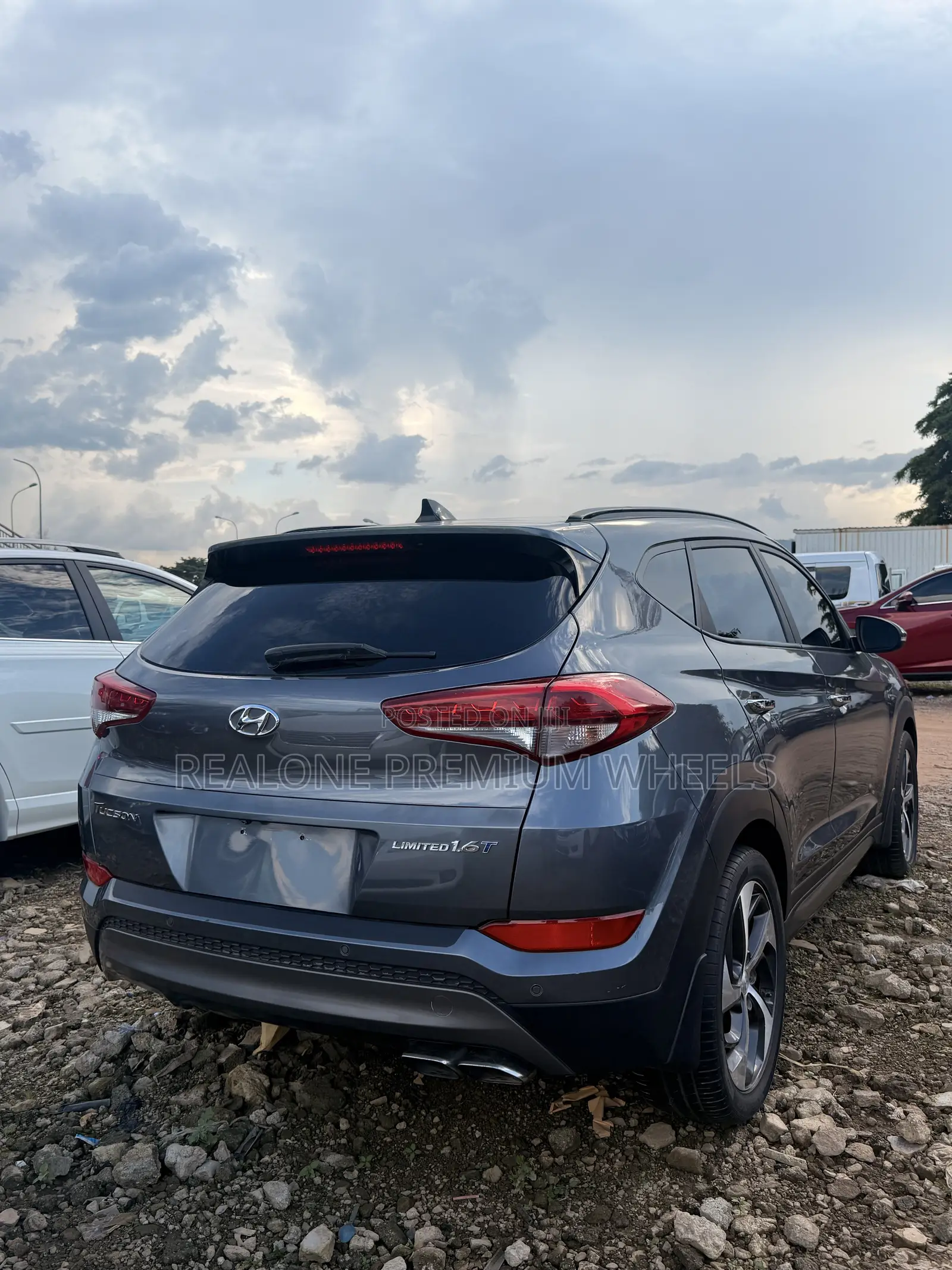 Hyundai Tucson Limited AWD 2016 Gray