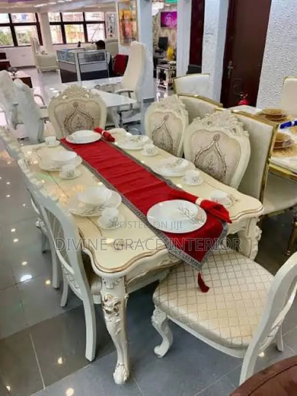 Royal Dining Set - White