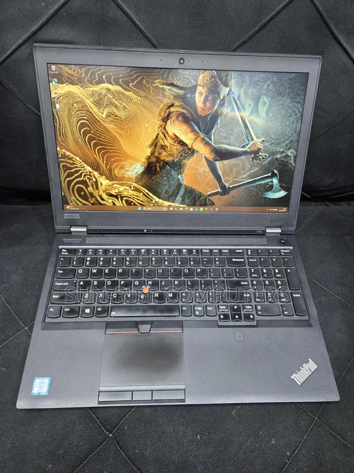 Laptop Lenovo ThinkPad P53 16GB Intel Core i7 SSD 1T