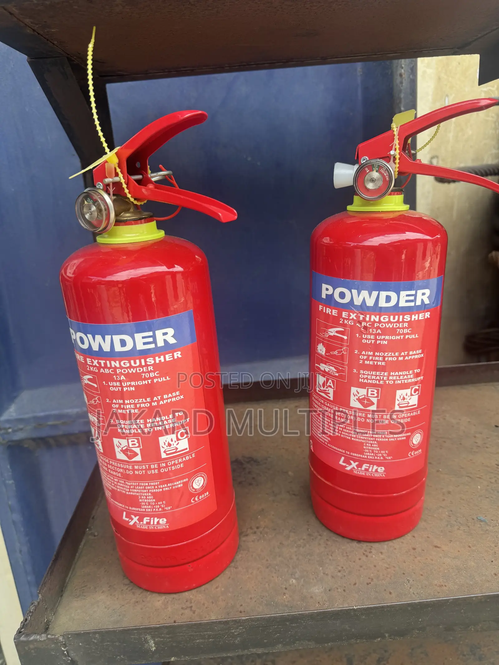 2kg Fire Extinguisher Powder