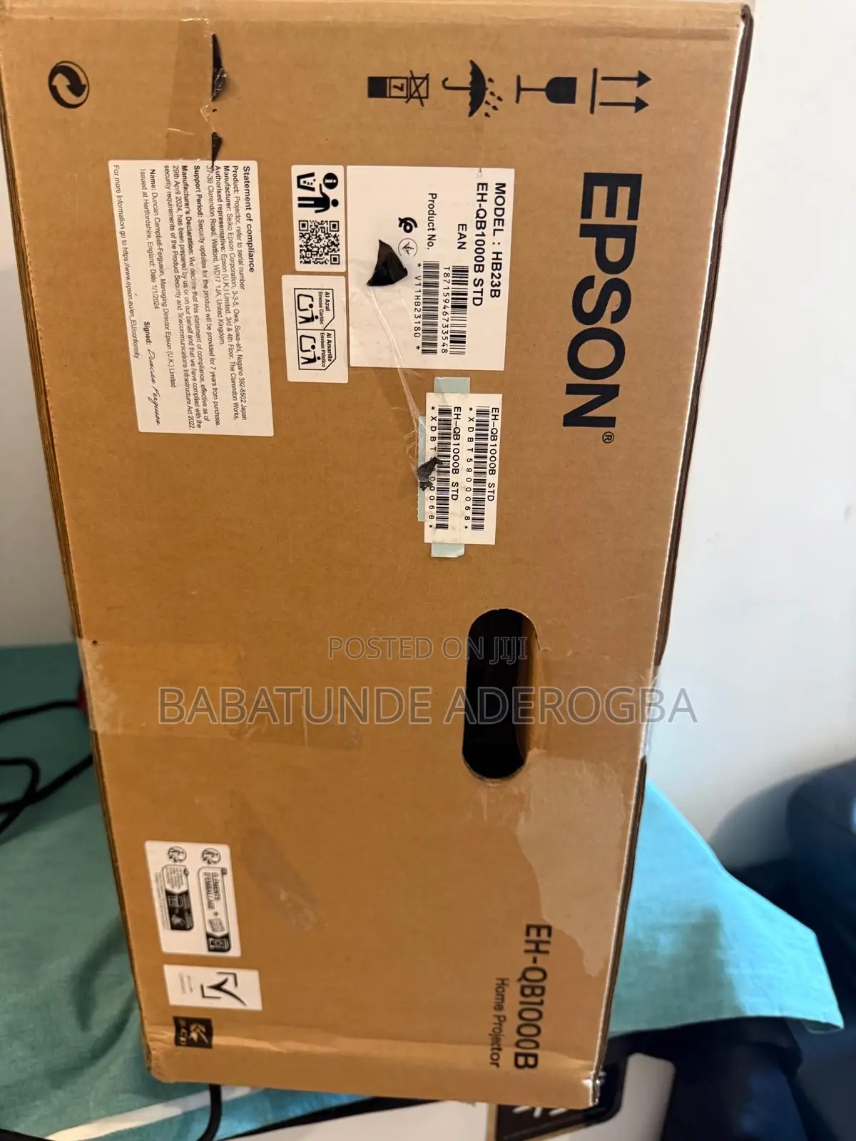 Epson EH-QB1000 Laser Pro Projector