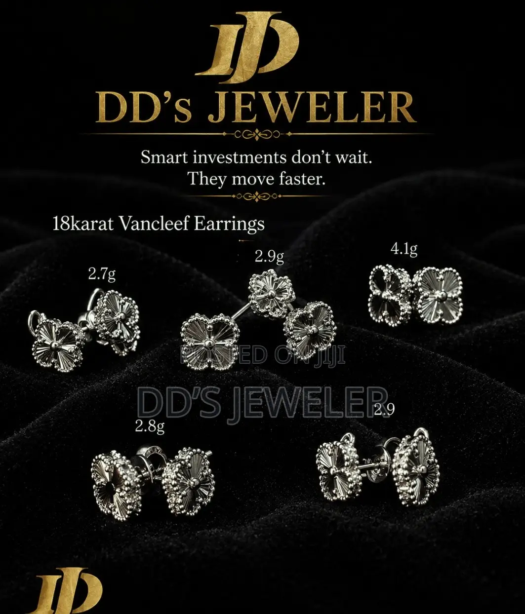 Available Gold Earrings.
