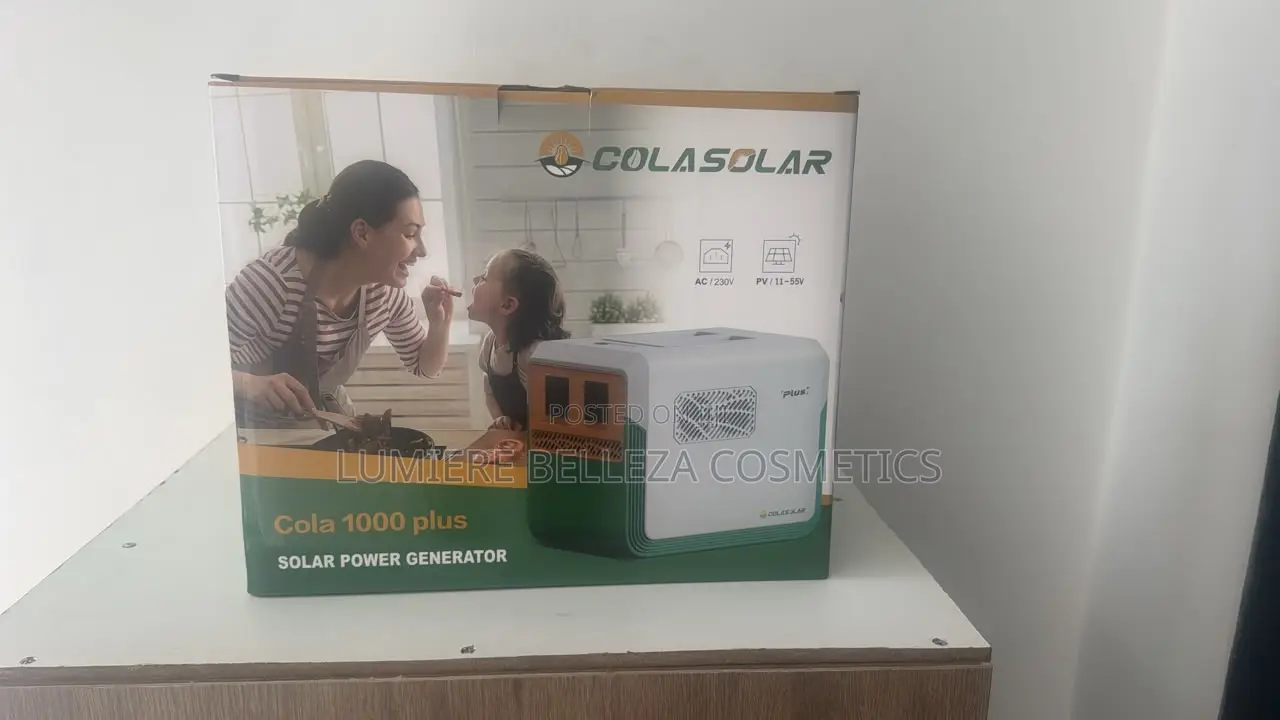 COLA 1000 PLUS 500W Solar Generator | Portable Power Station