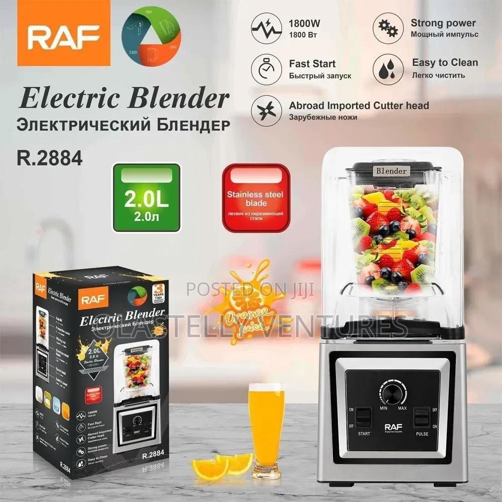 RAF 2L Electric Blender
1800w 2.0L Tem