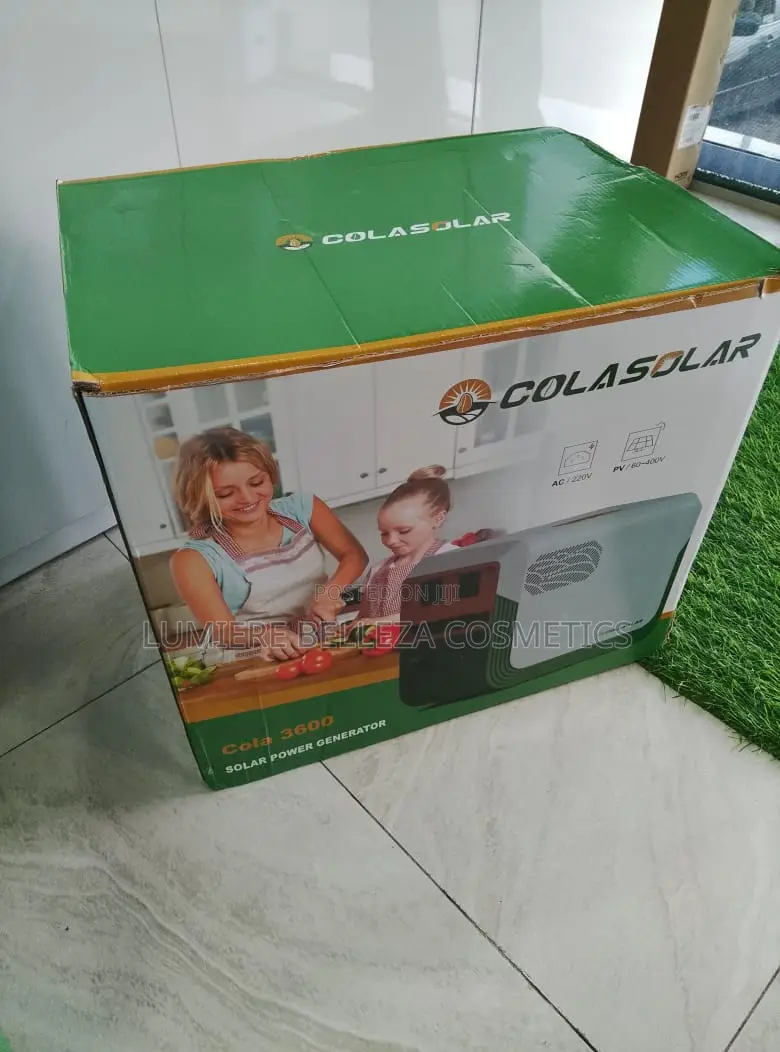 COLA 3600 PLUS (2200W) Solar Generator | Portable Power Station