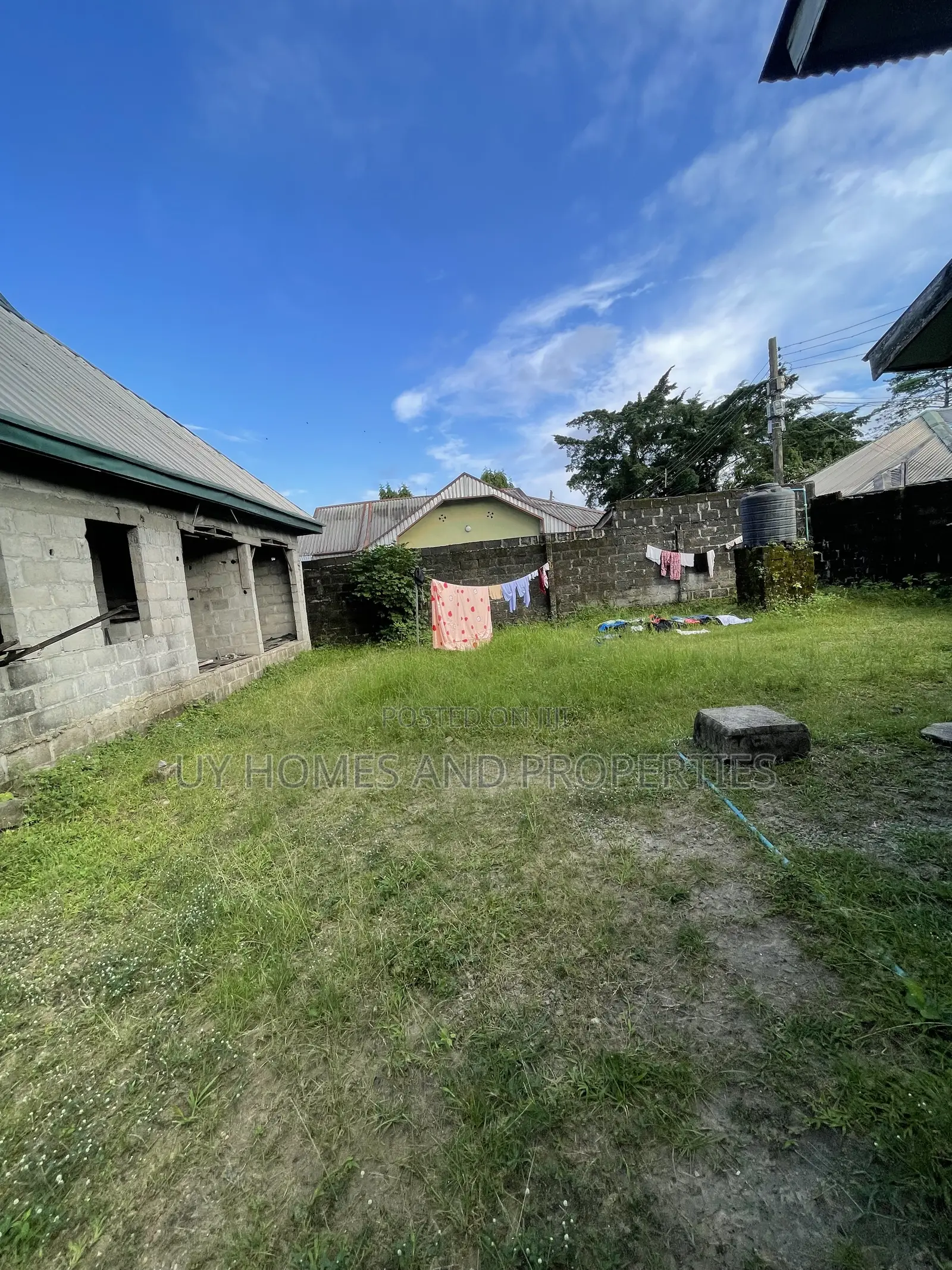 Half Plot of Land for Sale