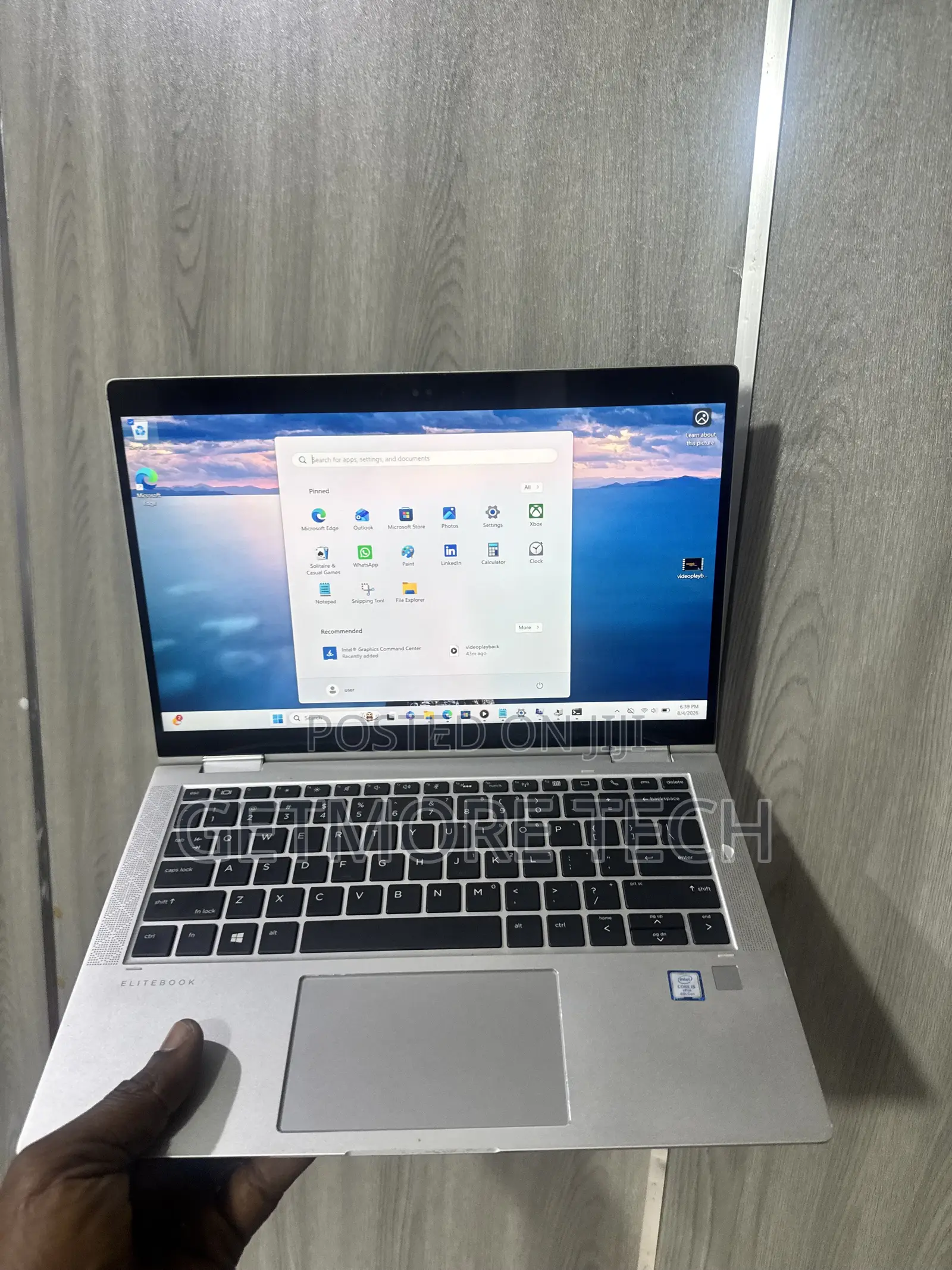Laptop HP EliteBook X360 1030 G3 8GB Intel Core i5 SSD 256GB