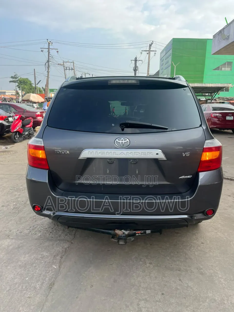 Toyota Highlander Limited 2008 Gray