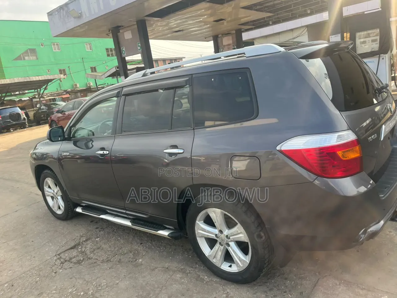 Toyota Highlander Limited 2008 Gray