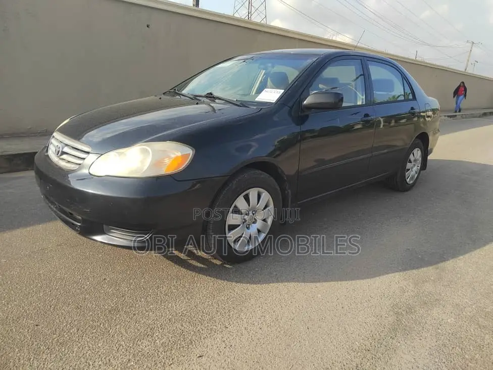 Toyota Corolla 2004 Black