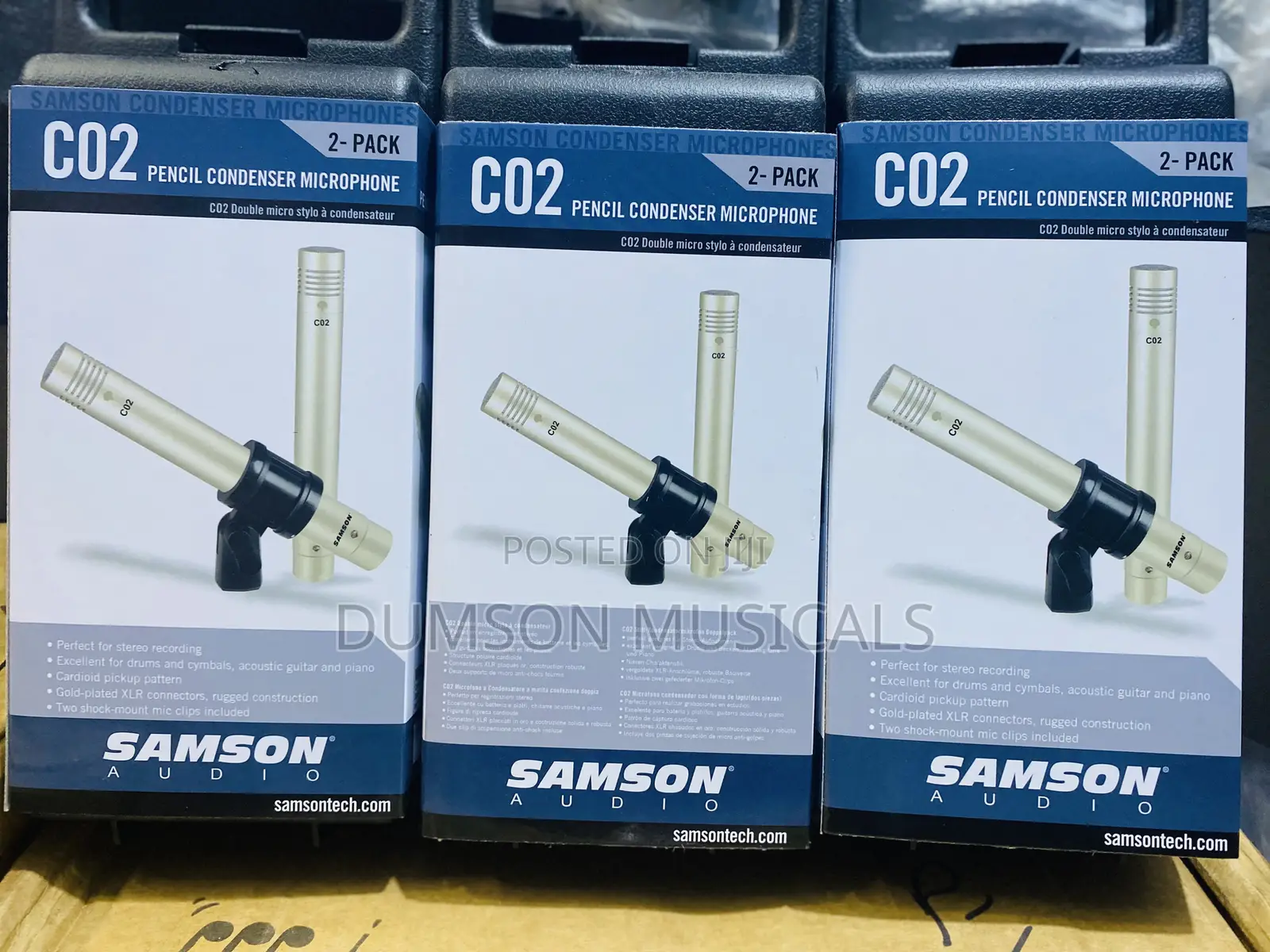 Samson CO2 Condenser Microphone