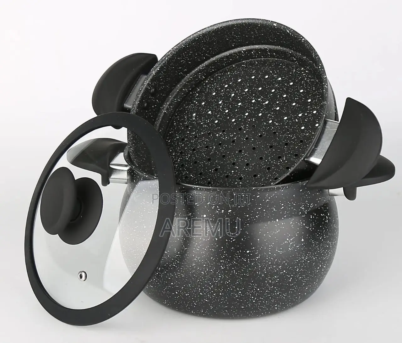 Nonstick Pot With Steamer