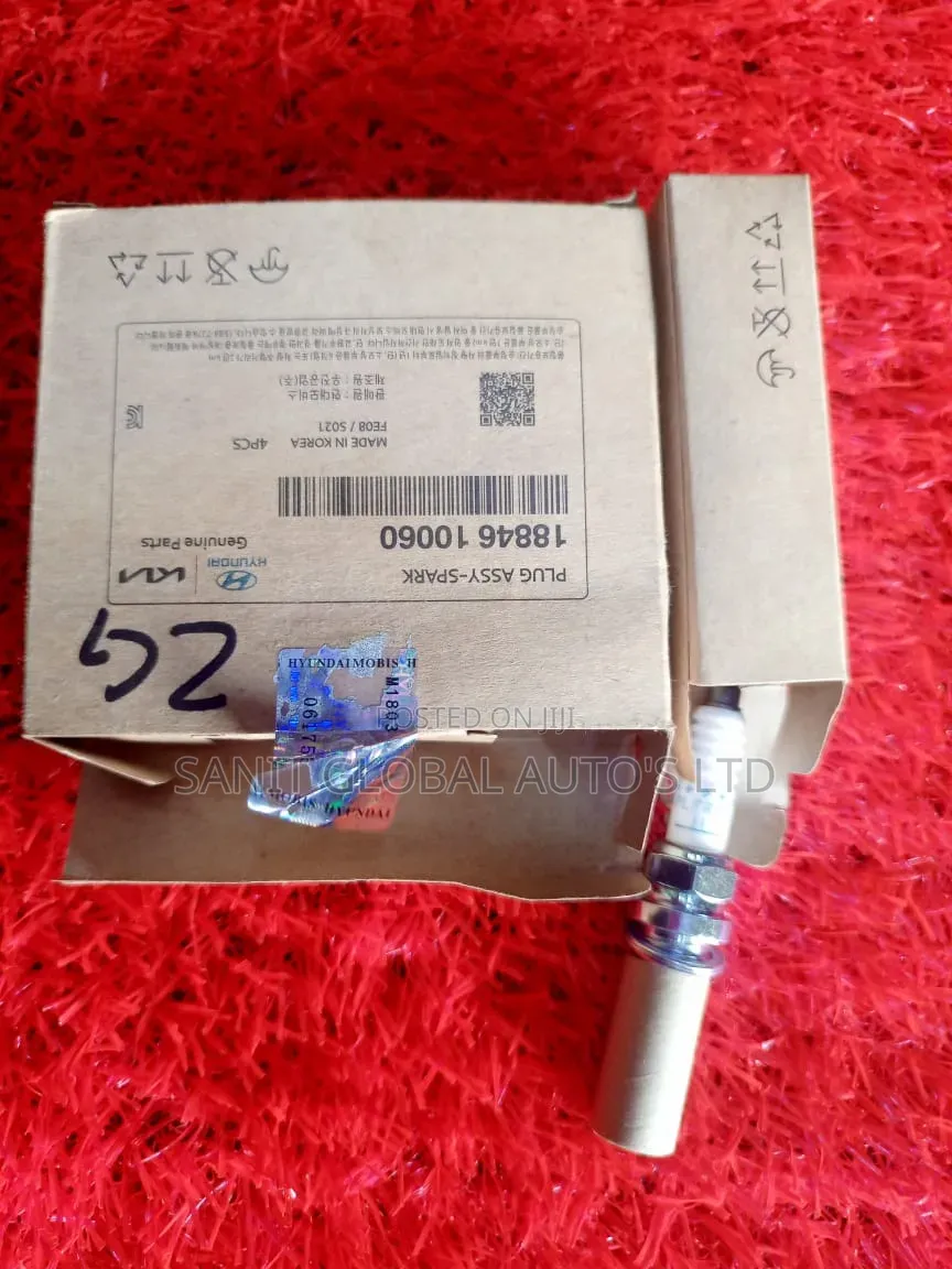 Hyundai Santa Fe, Sonata, Kia Optima and Kia Sorento 
2012
Spark Plugs