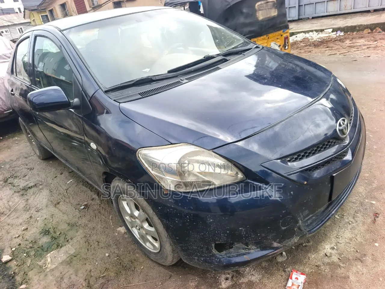 Toyota Yaris 2008 Blue