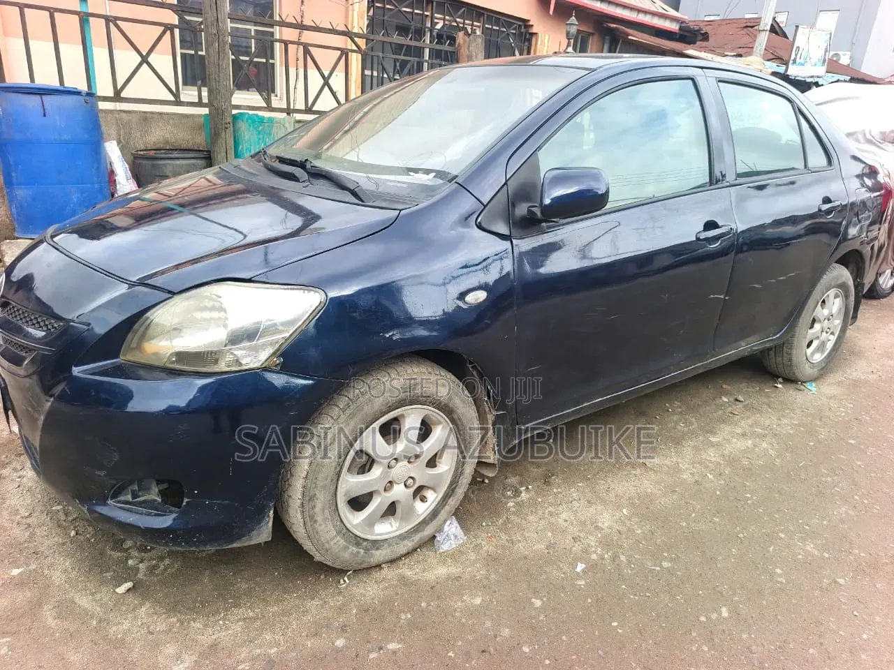 Toyota Yaris 2008 Blue