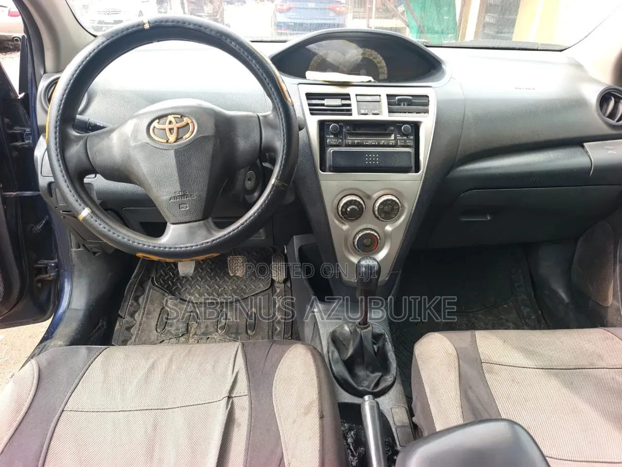 Toyota Yaris 2008 Blue