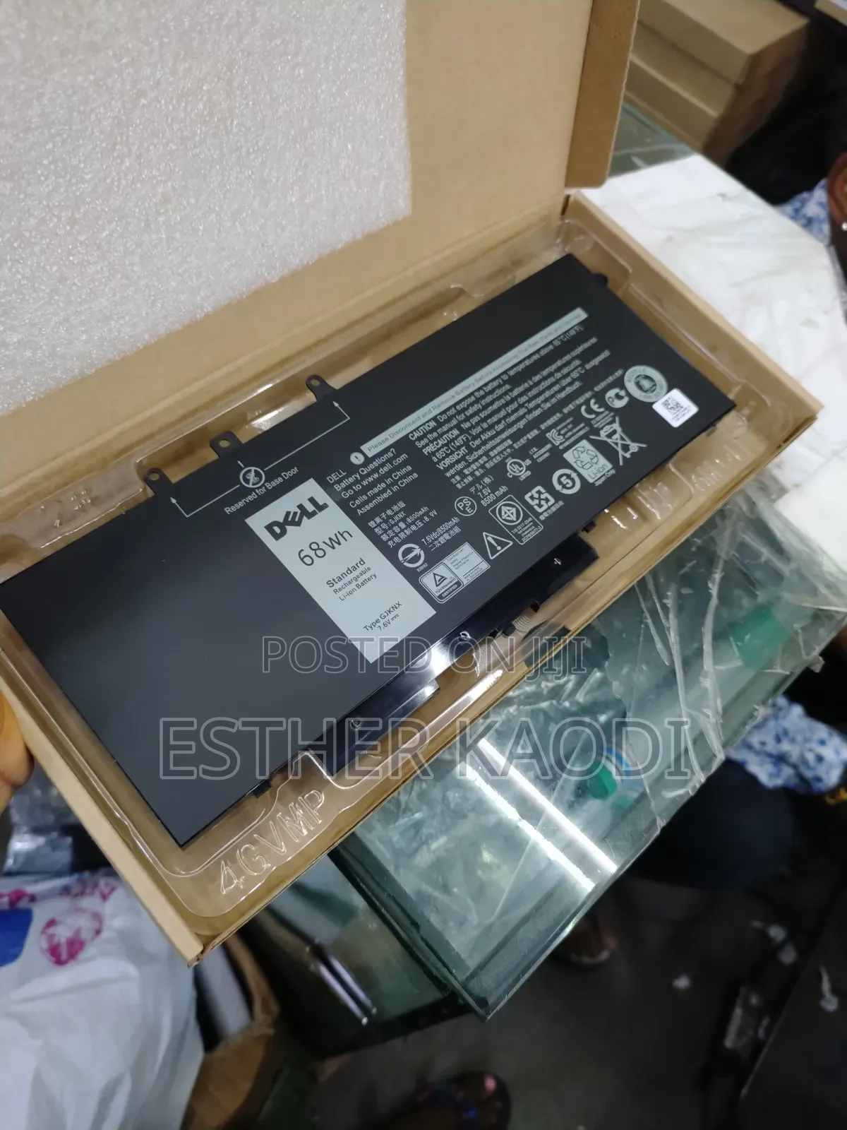 Dell GJKNX Laptop Battery for 5480/5490