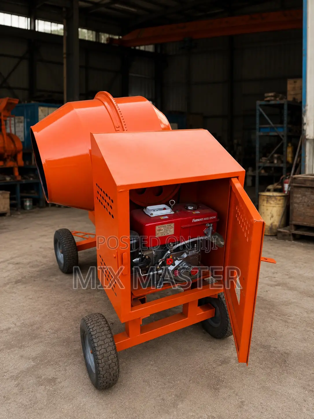 New Concrete Mixer || 500 LTRS || Diesel Engine|| 8 Month Warranty