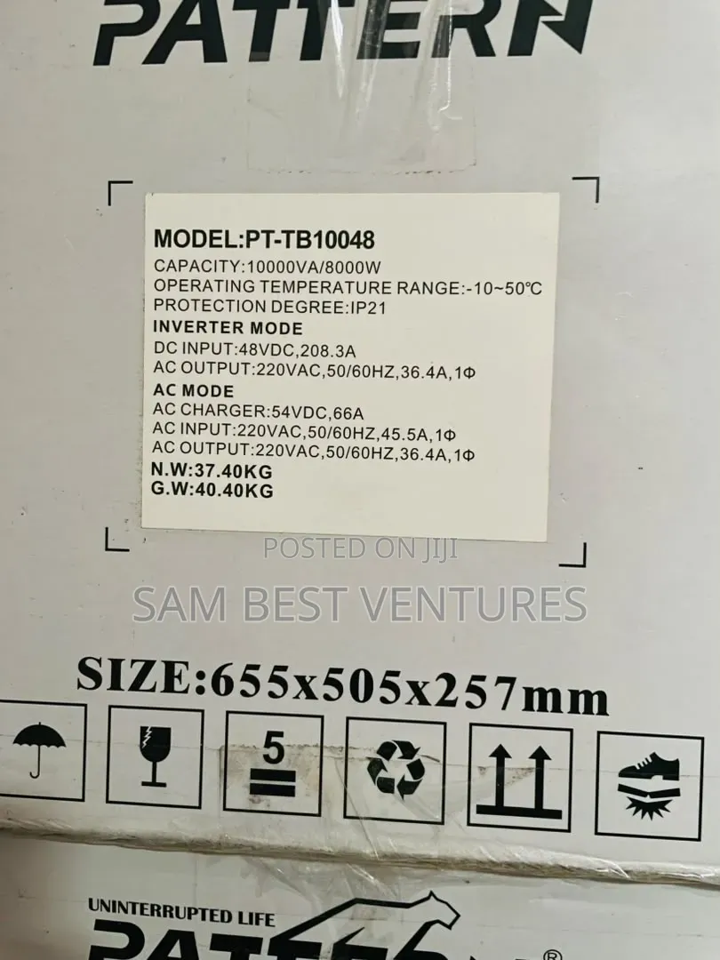 10kva 48v Pattern Energy Solar Hybrid Inverter