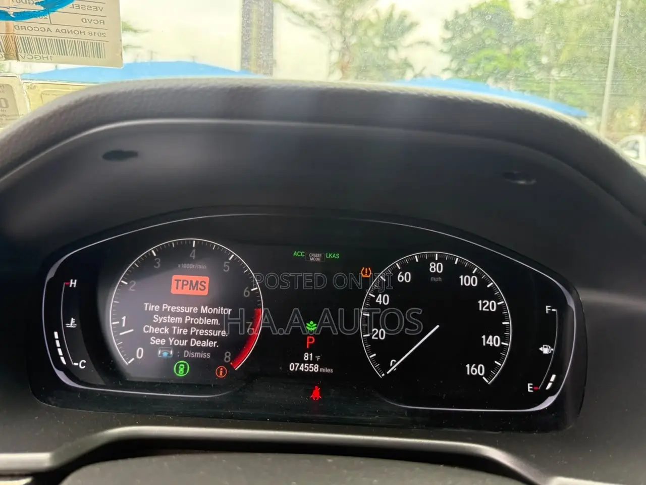Honda Accord Sport 2018 White