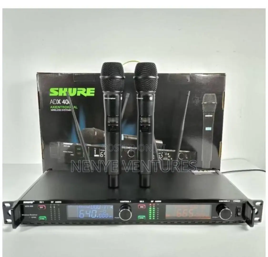 SHURE ADX 400 Dual High Quality Microphone