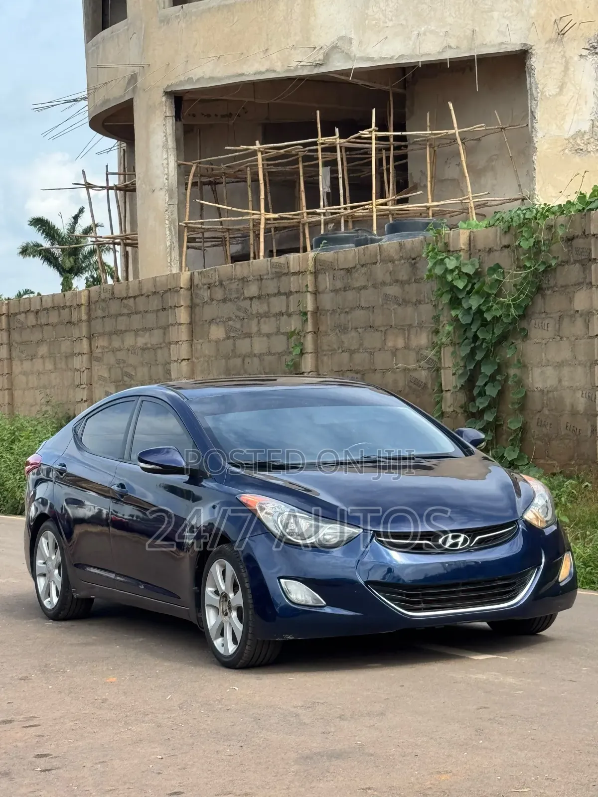 Hyundai Elantra 2012 Blue