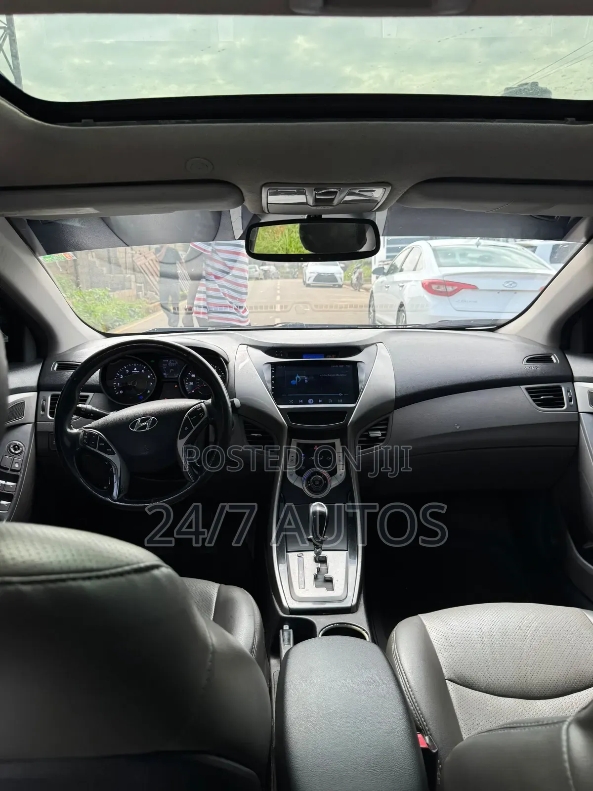 Hyundai Elantra 2012 Blue