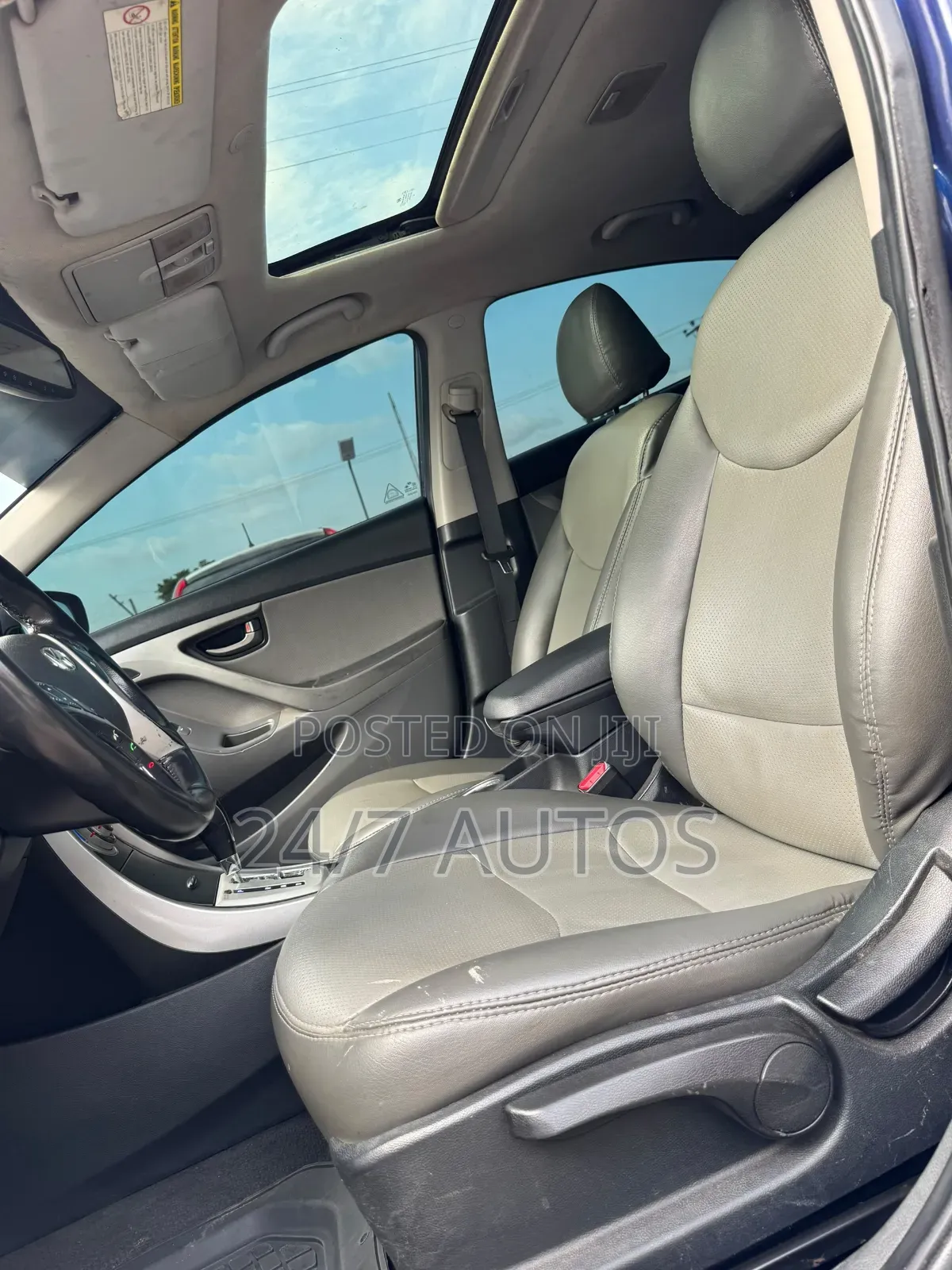 Hyundai Elantra 2012 Blue