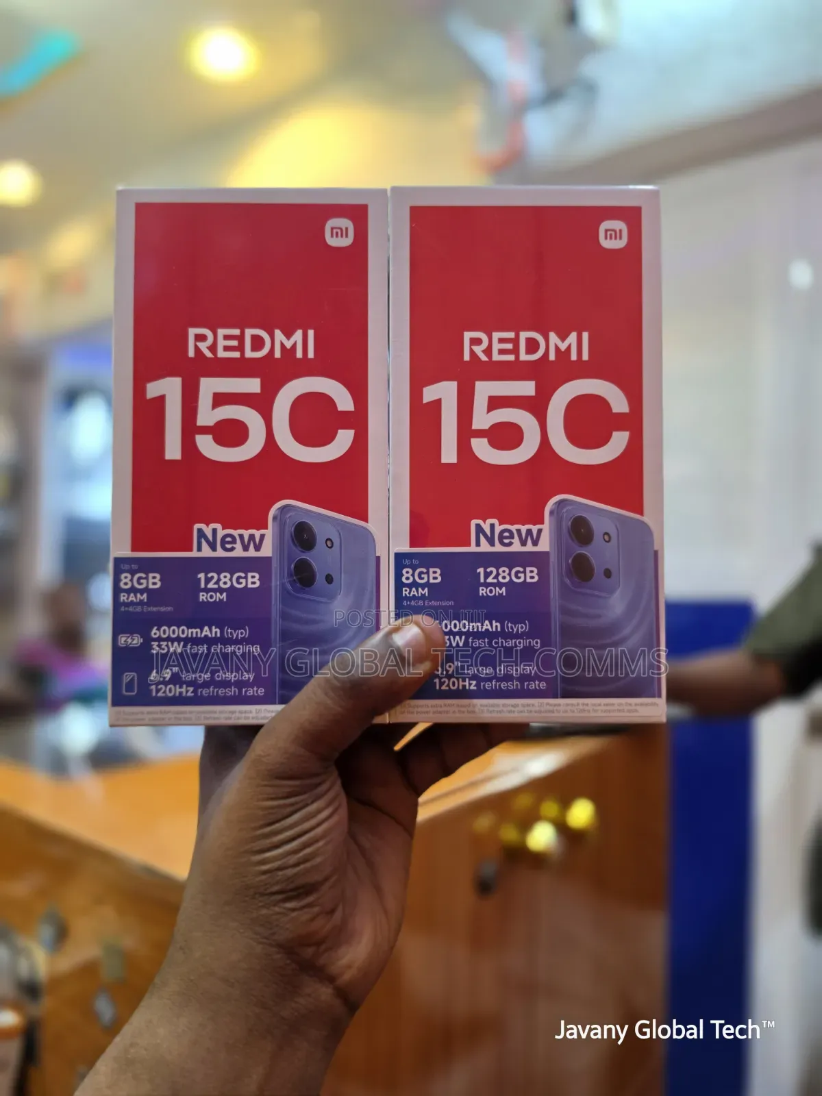 New Xiaomi Redmi 15C 4G 128 GB