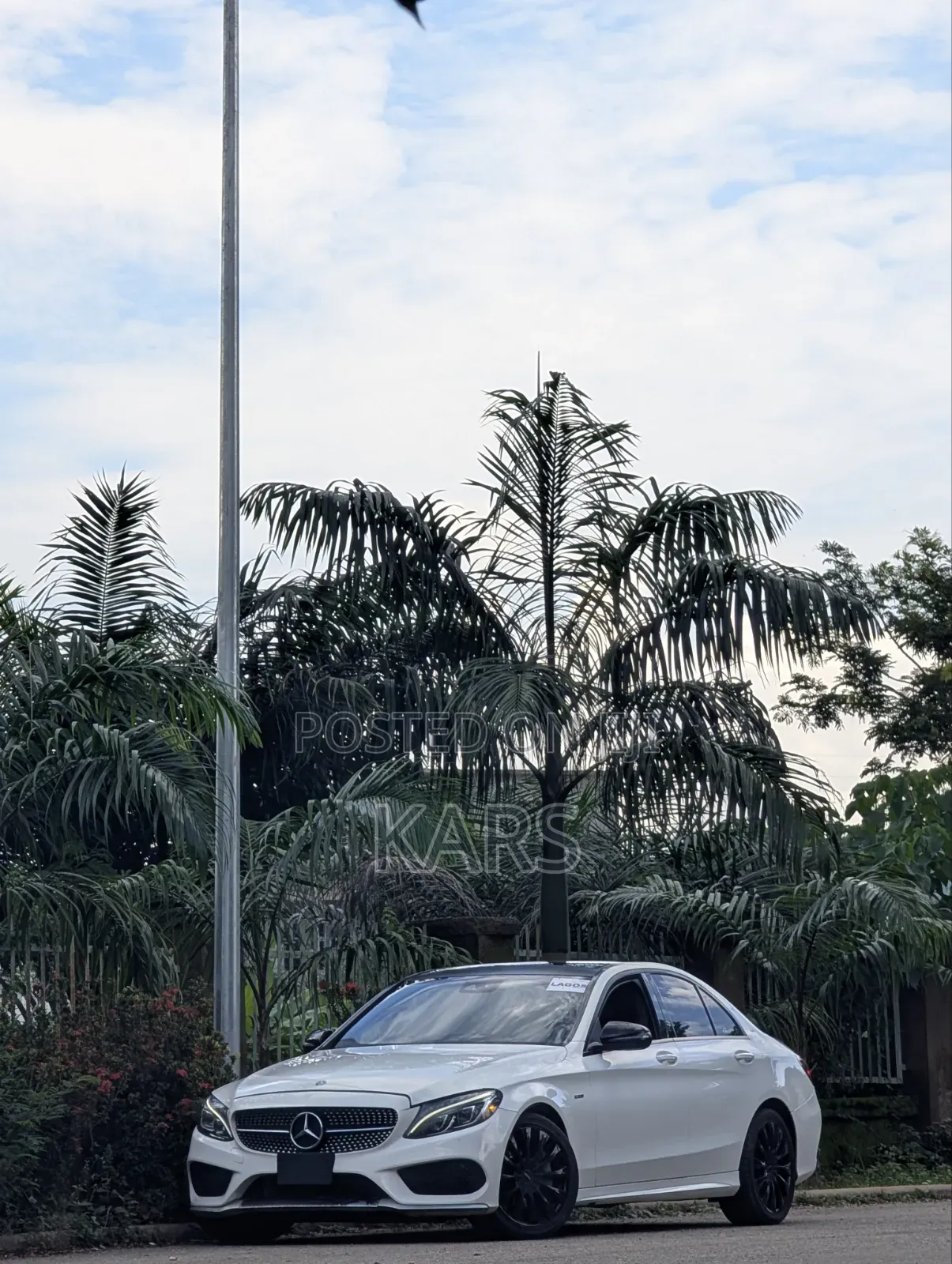 Mercedes-Benz C450 2016 White