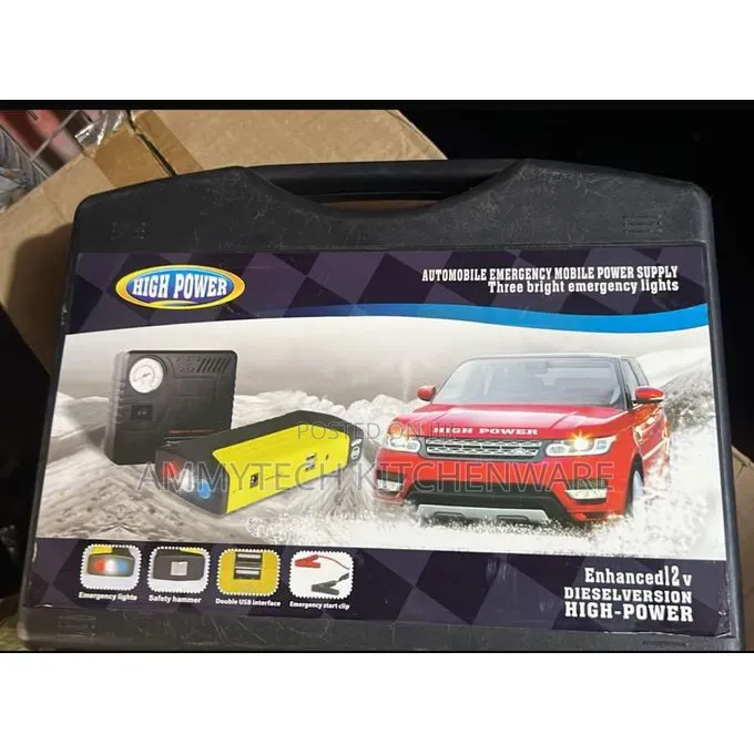 Jump Starter With Tyre Inflator