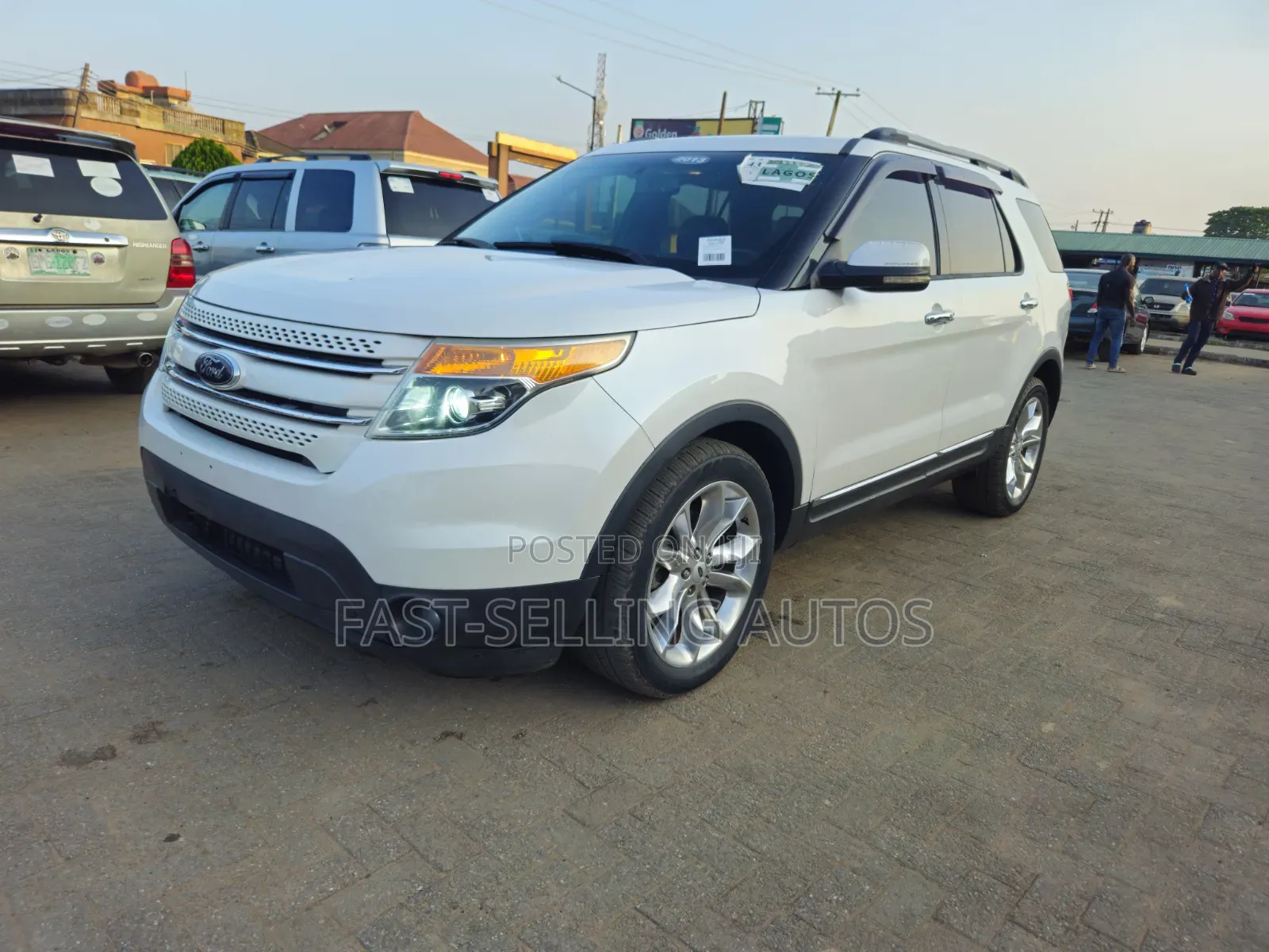 Ford Explorer 2013 White
