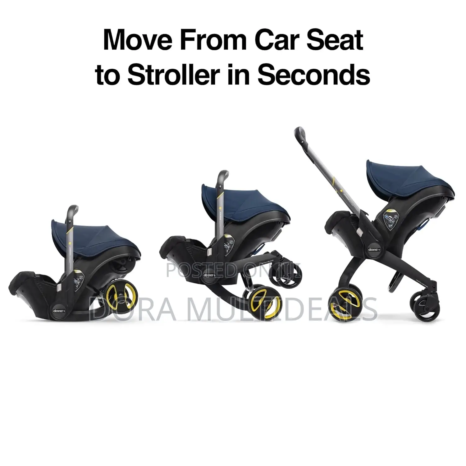 The Next Generation Convertible All In1 Car Seat and Stroller