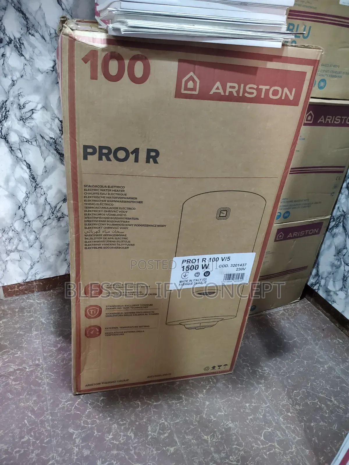 100 Liters Ariston Water Heater