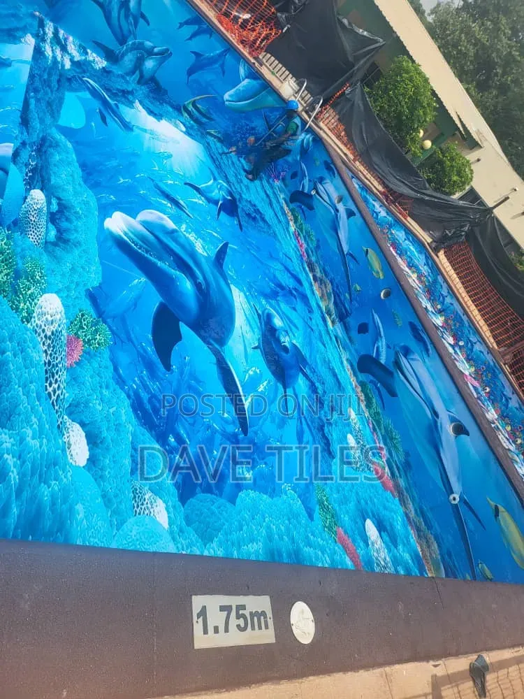 3d Epoxy Swimming Pool