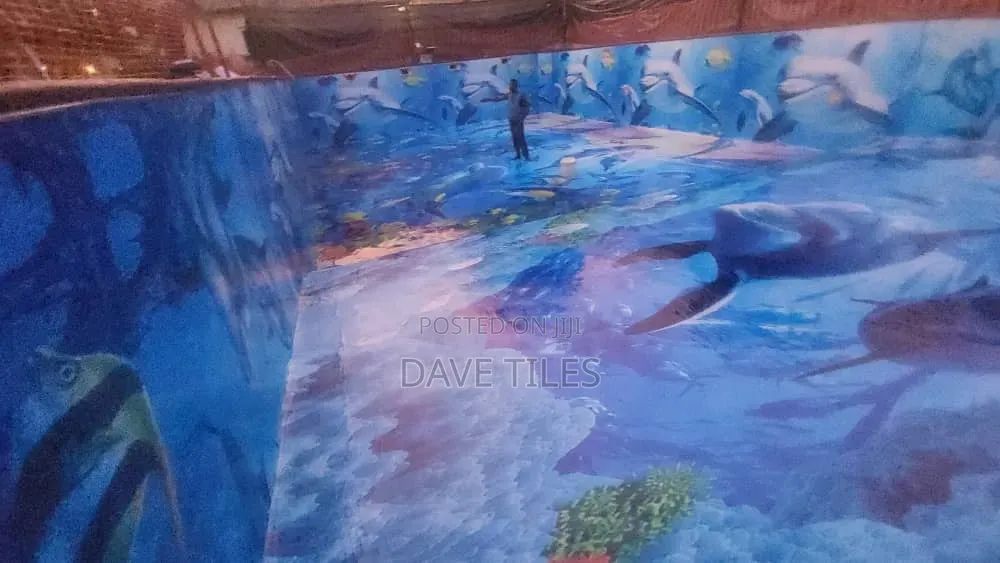 3d Epoxy Swimming Pool