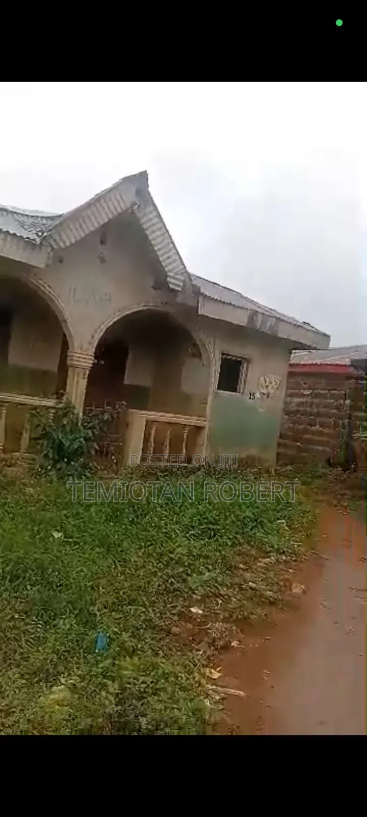 2 Bedroom Flat on Half Plot of Land at Canaanland Fully Developed Area