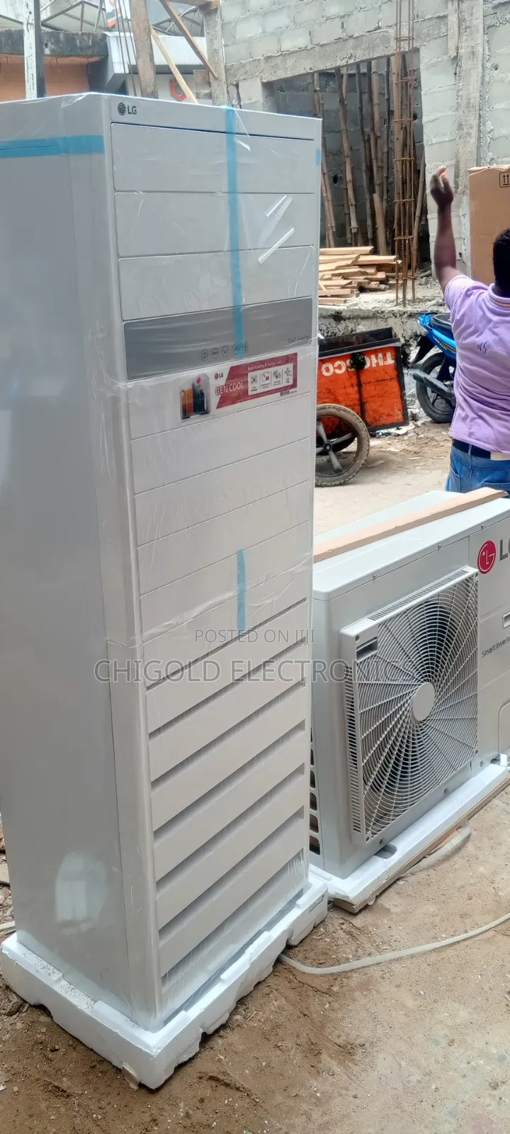 Original LG Inverter AC 5 Ton Gencool