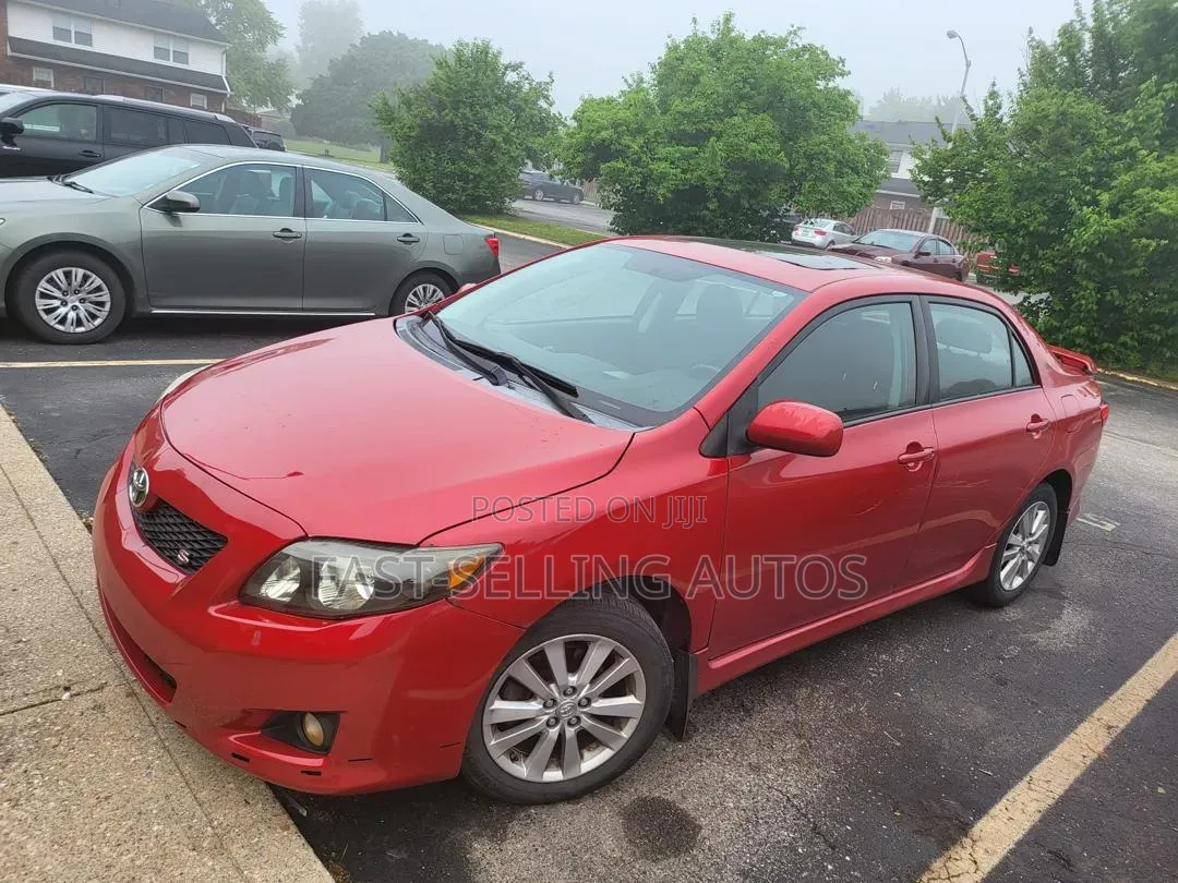 Toyota Corolla 2009 Burgundy