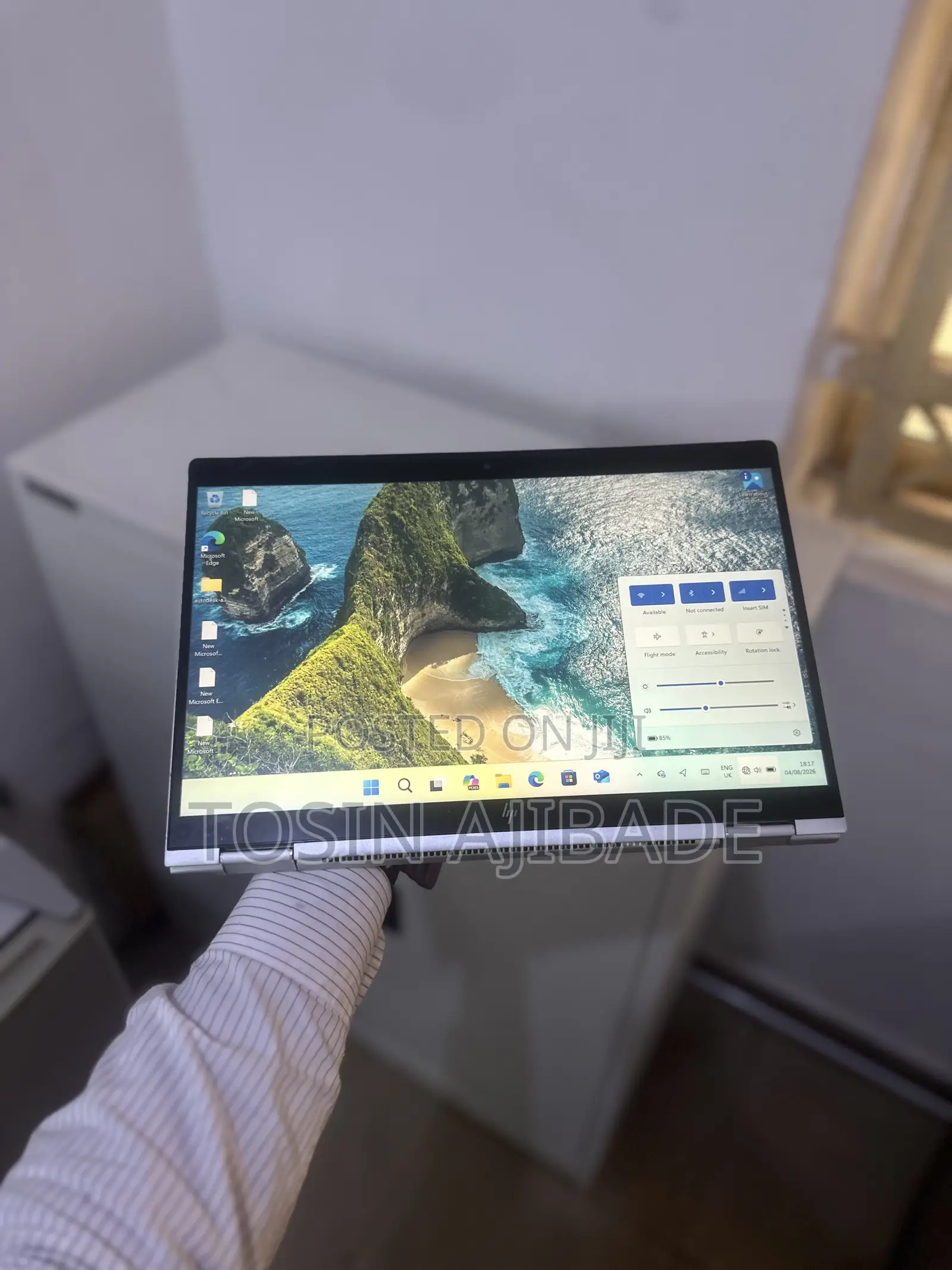 Laptop HP EliteBook x360 1040 G7 16GB Intel Core i5 SSD 512GB